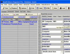Asset Organizer Deluxe Screenshot 1