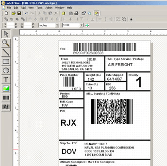 Label Flow - Bar Code Software Screenshot 1