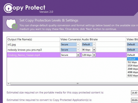 Copy Protect Screenshot 1