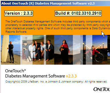 OneTouch Software Screenshot 1