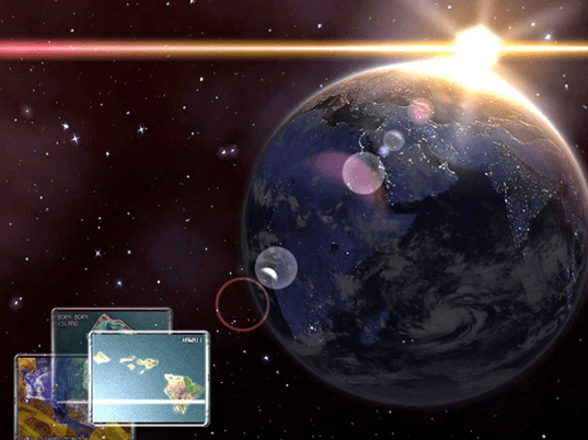 Earth 3D Space Travel Screensaver Screenshot 1