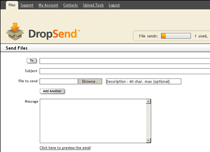 DropSend-Direct Screenshot 1