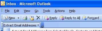 Extract Email Addresses from Outlook Screenshot 1