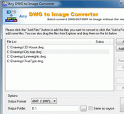 DWG to JPG Converter 2010 Screenshot 1