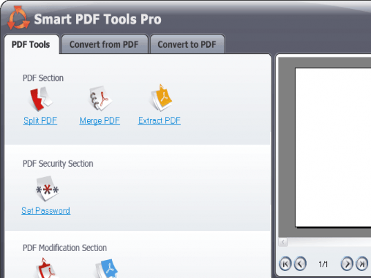 Smart PDF Tools Screenshot 1