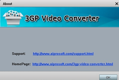 Aiprosoft 3GP Video Converter Screenshot 1