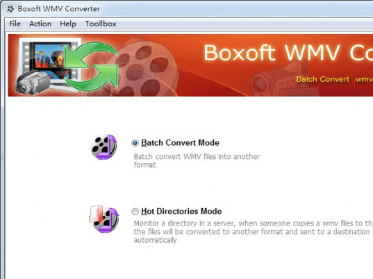 Boxoft WMV Converter Screenshot 1