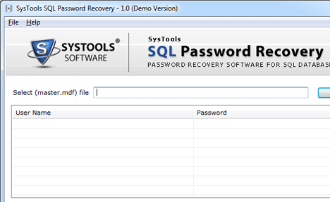 Get Back SQL Server Authentication Password Screenshot 1