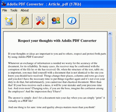 Adolix PDF Converter Screenshot 1