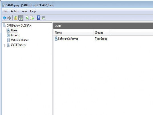 SANDeploy Server Screenshot 1