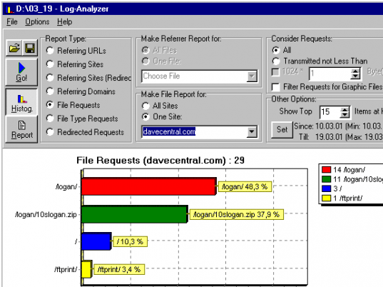 10-Strike Log-Analyzer Screenshot 1