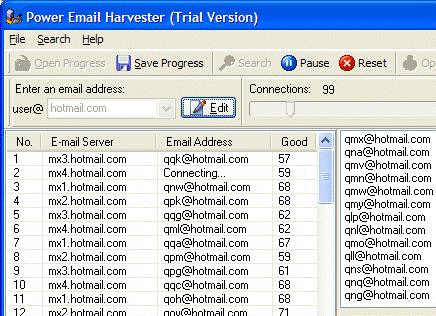 Email Address Finer Screenshot 1