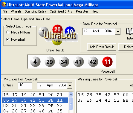 UltraLott Powerball and Mega Millions Screenshot 1