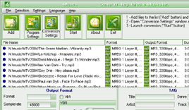 4Musics MP3 to OGG Converter Screenshot 1