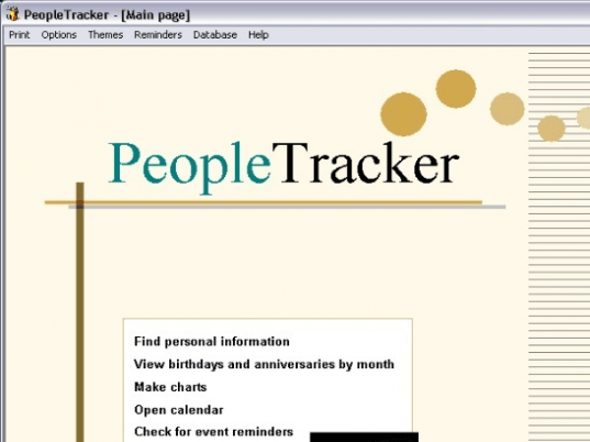 PeopleTracker Screenshot 1