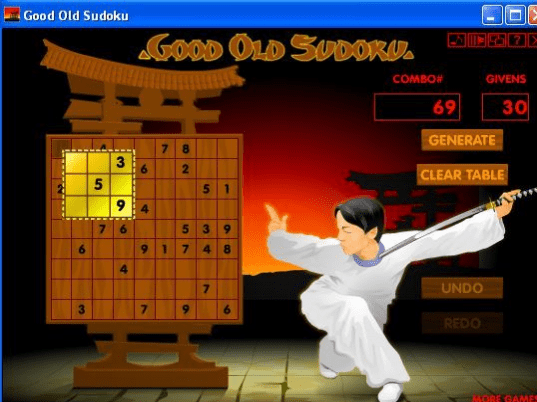 Good Old Sudoku Screenshot 1