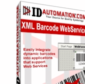 IDAutomation XML Barcode Webservice Screenshot 1