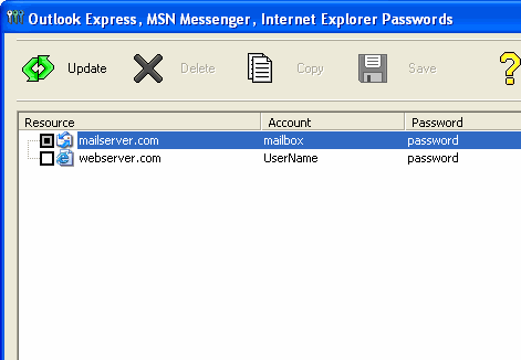 OEM Password Recovery Screenshot 1