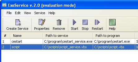 Exe To Service Screenshot 1