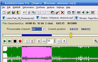 AudioDeformator Pro Screenshot 1