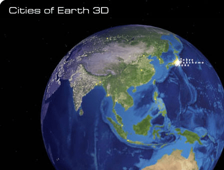 Cities of Earth Free 3D Screensaver Screenshot 1