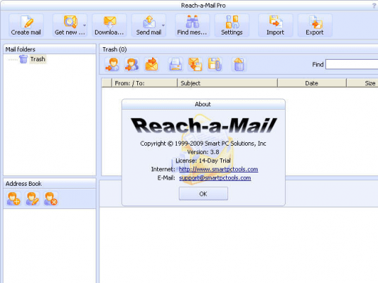 Reach-a-Mail Pro Screenshot 1