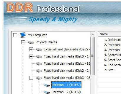 Windows Files Recovery Utility Screenshot 1
