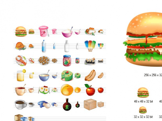 Food Icon Library Screenshot 1