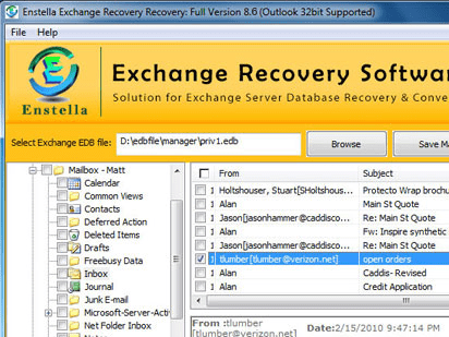 Convert Exchange to Outlook Screenshot 1