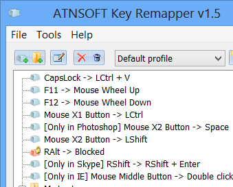 ATNSOFT Key Remapper Screenshot 1