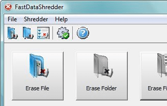 FastDataShredder Screenshot 1