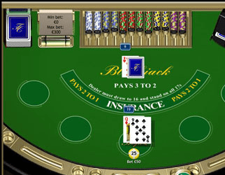 Blackjack Portable Screenshot 1