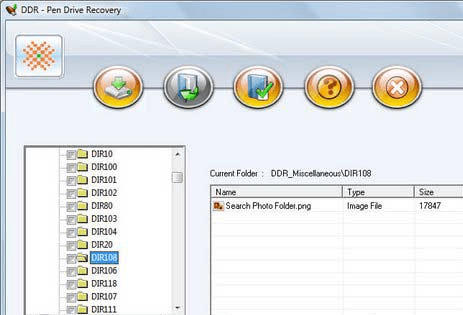 Recover USB Pen Drive Data Screenshot 1