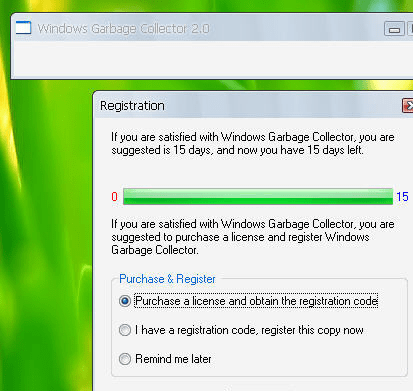 Windows Garbage Collector Screenshot 1