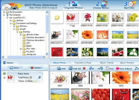 Socusoft DVD Photo Slideshow Professional Screenshot 1