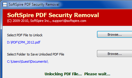 Print Secured PDF File Screenshot 1
