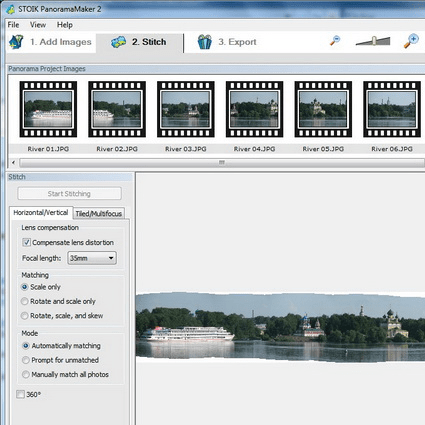 STOIK PanoramaMaker Screenshot 1