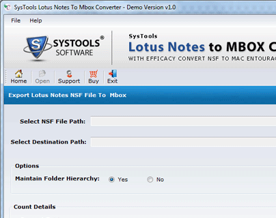 Lotus to Mac Screenshot 1