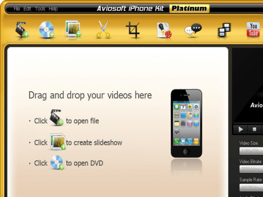 Aviosoft iPhone Kit Platinum Screenshot 1