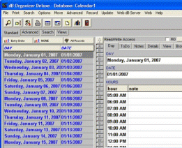 Calendar Organizer Deluxe Screenshot 1