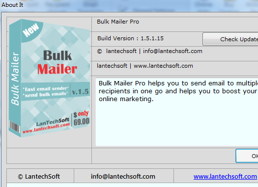 Bulk Mailer Pro Screenshot 1