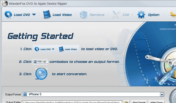 WonderFox DVD to Apple Device Ripper Screenshot 1