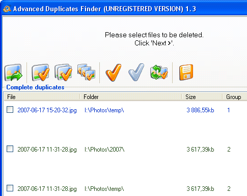 Advanced Duplicates Finder Screenshot 1