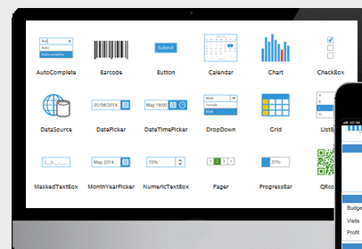 JavaScript Framework Shield UI Screenshot 1