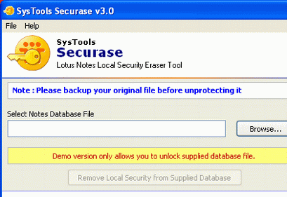 Securase Software Screenshot 1