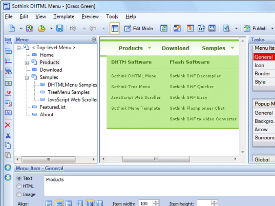 JS Image Scroller and DHTML Menu Suite Screenshot 1
