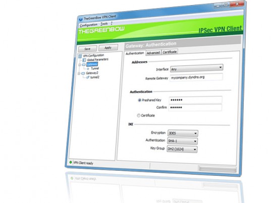VPN Software Screenshot 1