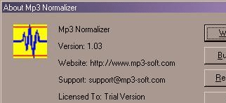 MP3 Normalizer Screenshot 1