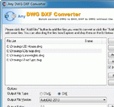 DWG Converter 2009.6 Screenshot 1