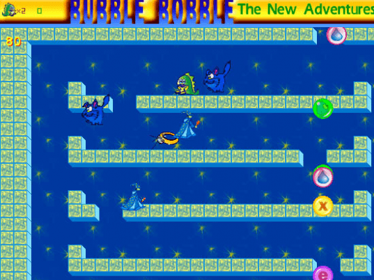 Bubble Bobble: The New Adventures Screenshot 1